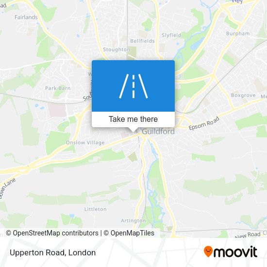 Upperton Road map