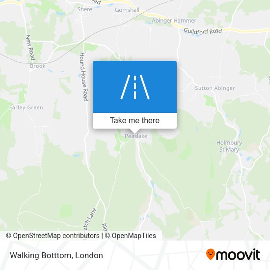 Walking Botttom map