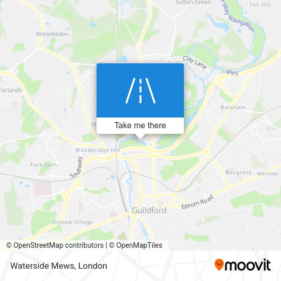 Waterside Mews map