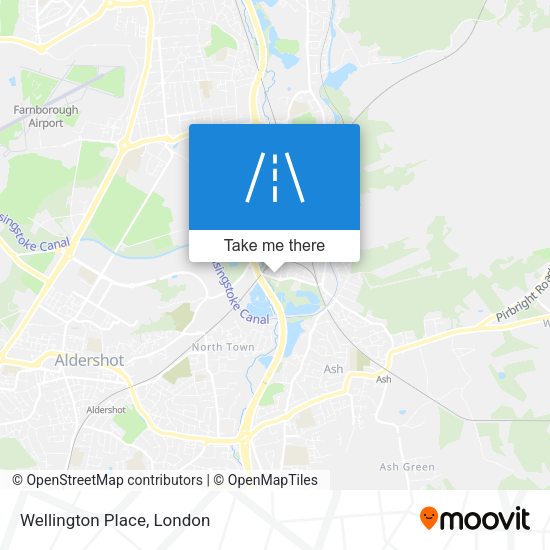 Wellington Place map