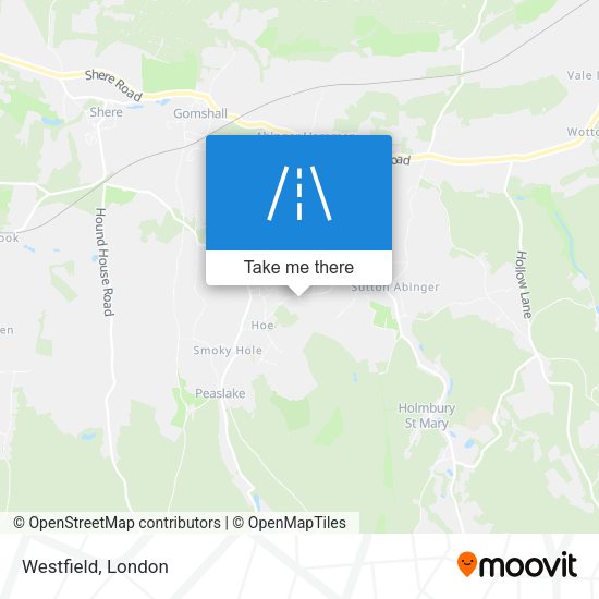 Westfield map