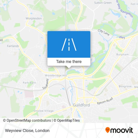 Weyview Close map