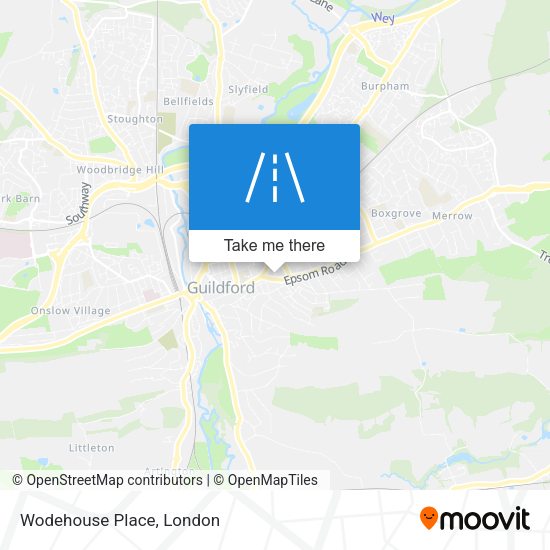 Wodehouse Place map