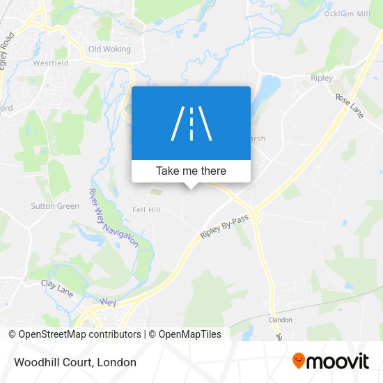 Woodhill Court map