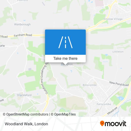 Woodland Walk map