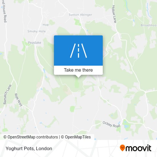 Yoghurt Pots map