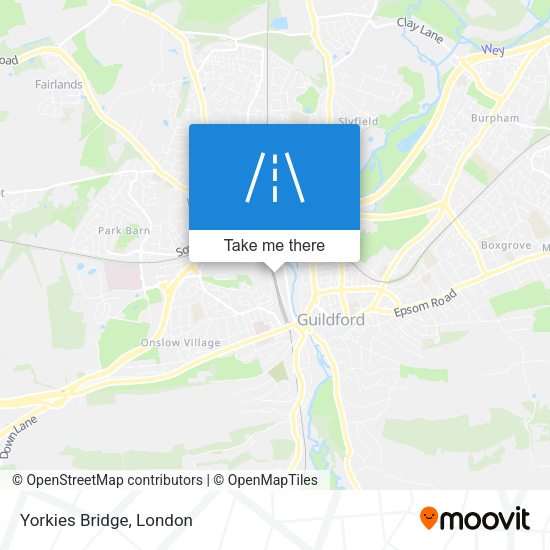 Yorkies Bridge map