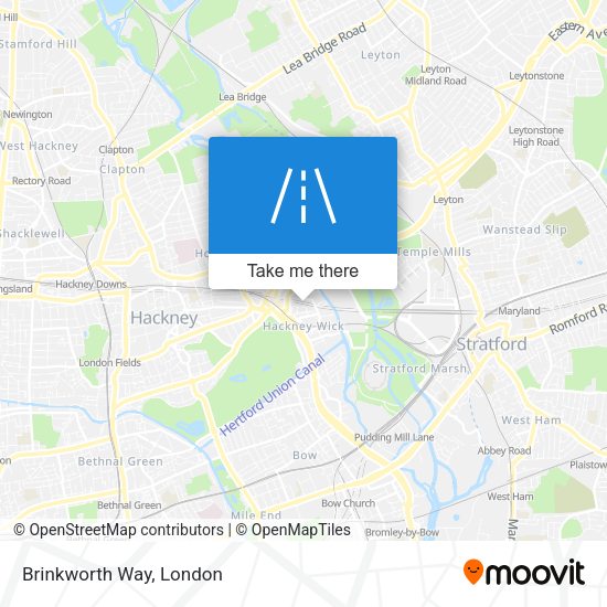 Brinkworth Way map
