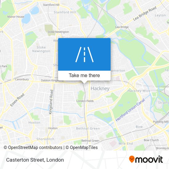 Casterton Street map
