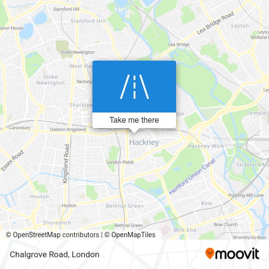 Chalgrove Road map