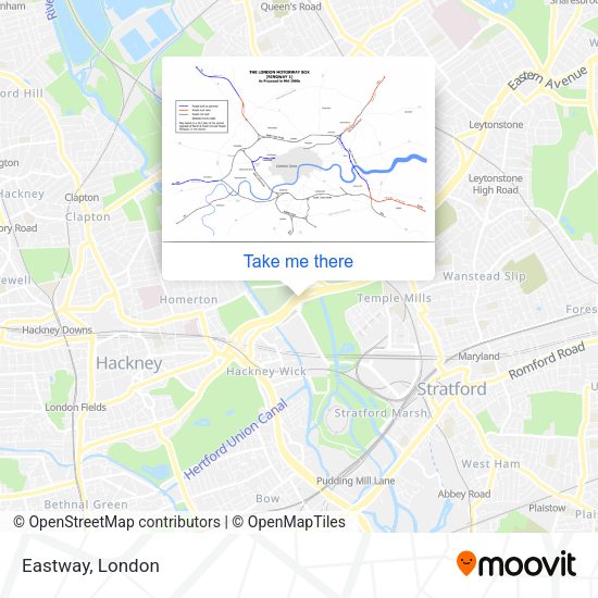 Eastway map