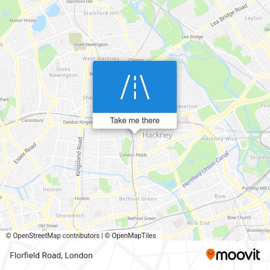 Florfield Road map
