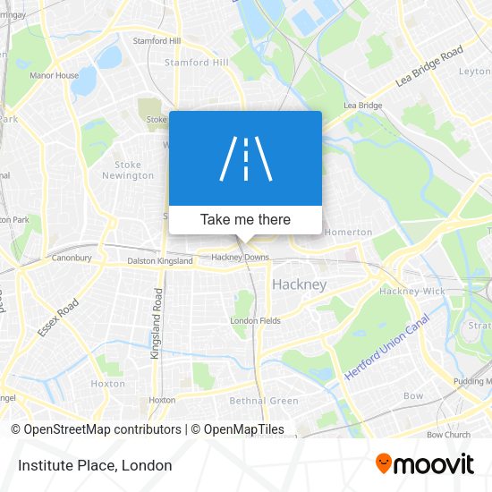 Institute Place map