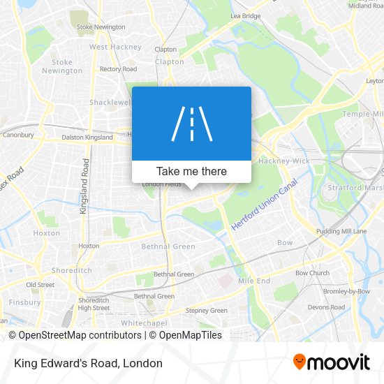 King Edward's Road map