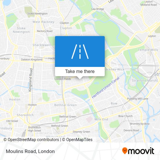 Moulins Road map