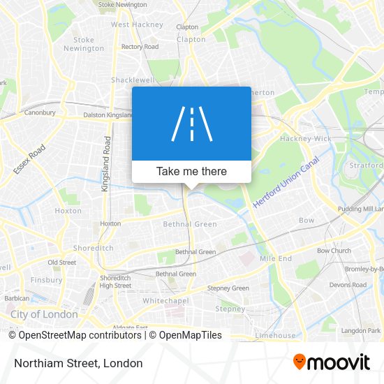 Northiam Street map