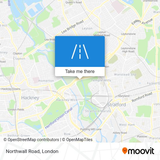 Northwall Road map