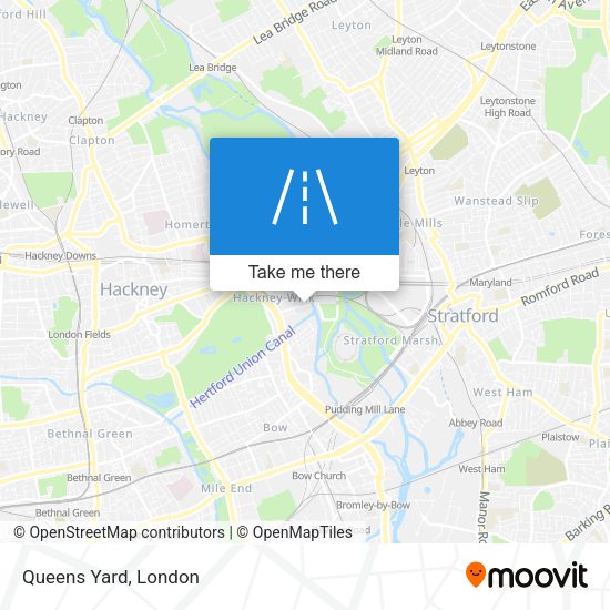 Queens Yard map