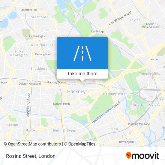 Rosina Street map