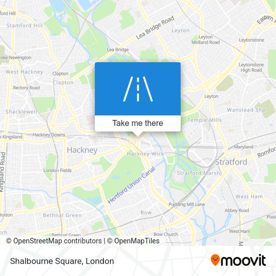Shalbourne Square map