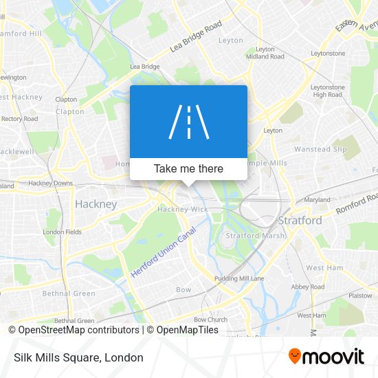 Silk Mills Square map