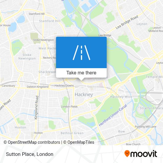 Sutton Place map