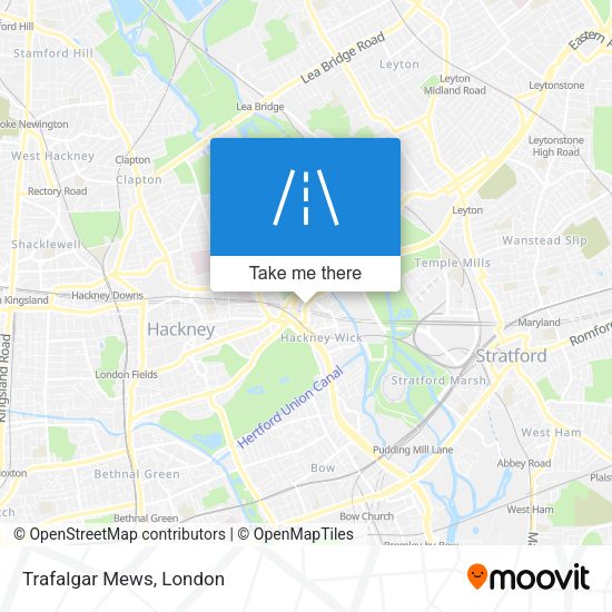 Trafalgar Mews map
