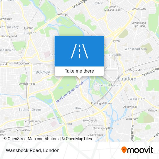 Wansbeck Road map