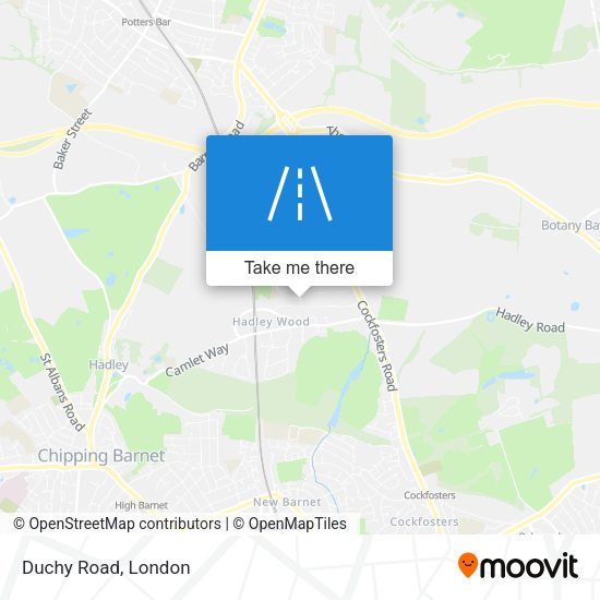 Duchy Road map