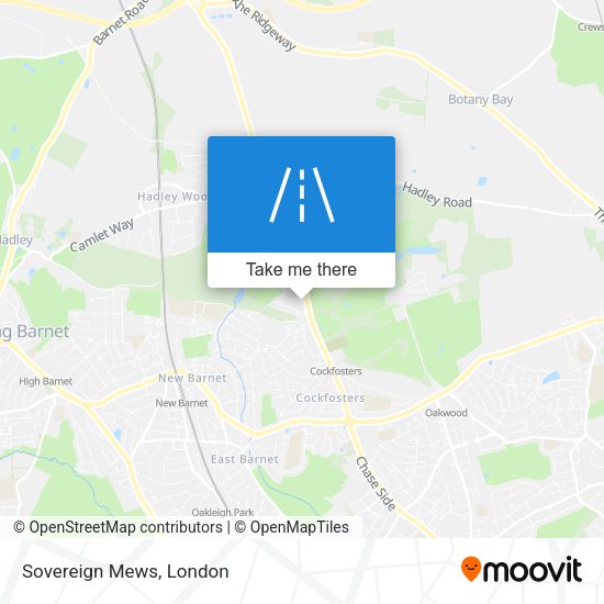 Sovereign Mews map