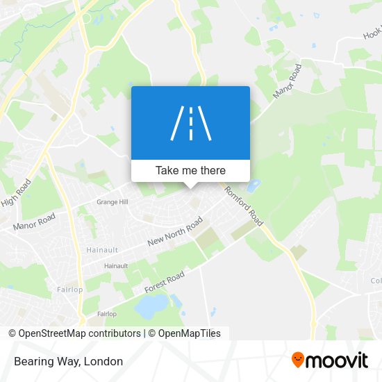 Bearing Way map