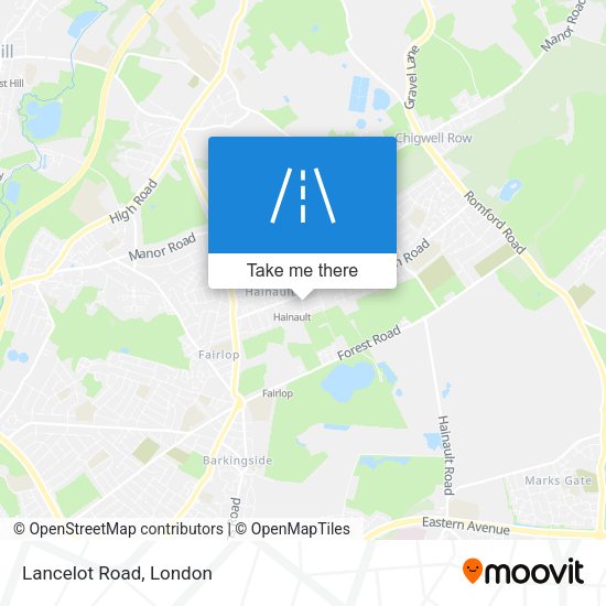 Lancelot Road map