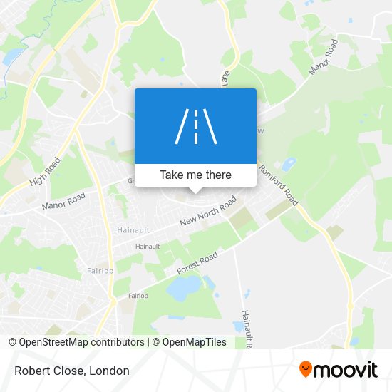Robert Close map