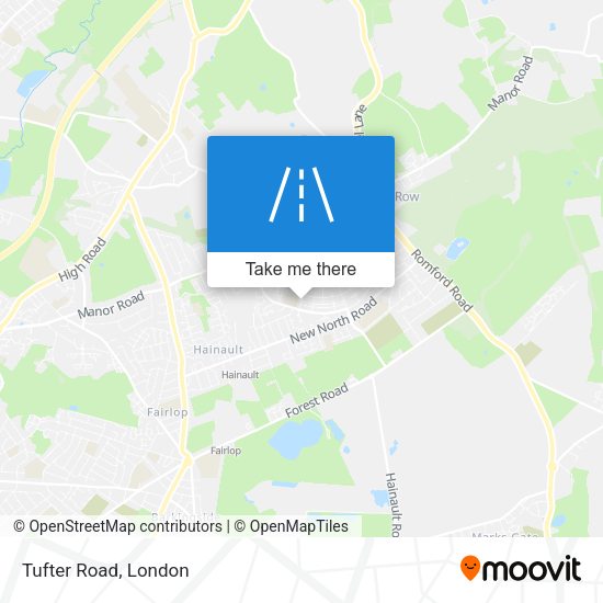 Tufter Road map