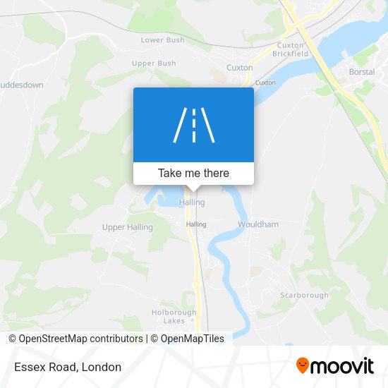 Essex Road map