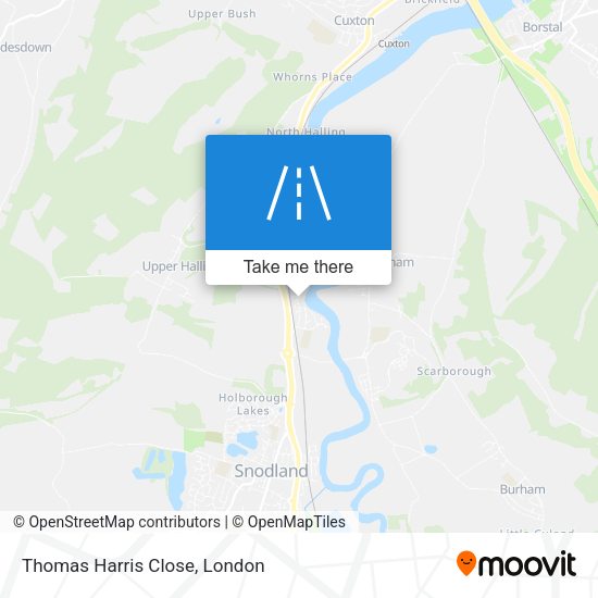 Thomas Harris Close map