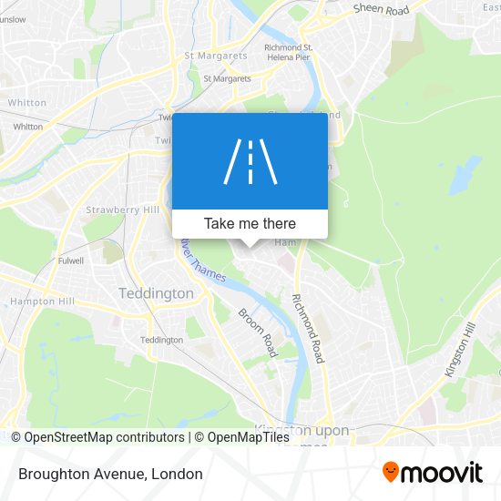 Broughton Avenue map