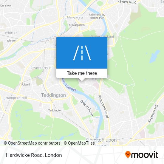 Hardwicke Road map