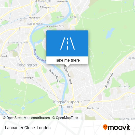 Lancaster Close map