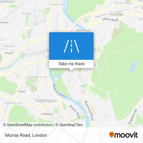Murray Road map