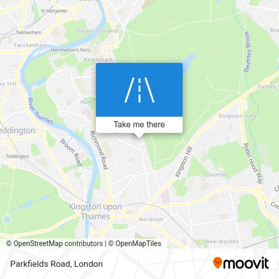 Parkfields Road map