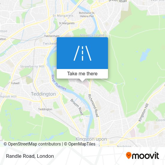 Randle Road map