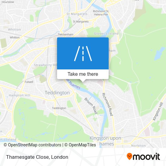 Thamesgate Close map