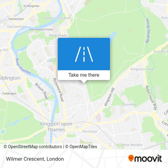 Wilmer Crescent map