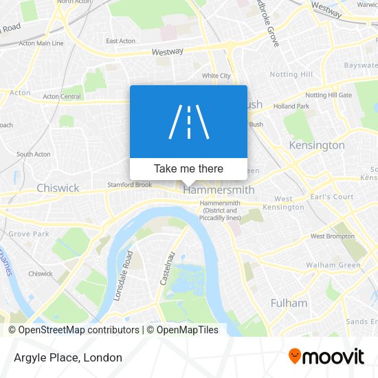 Argyle Place map