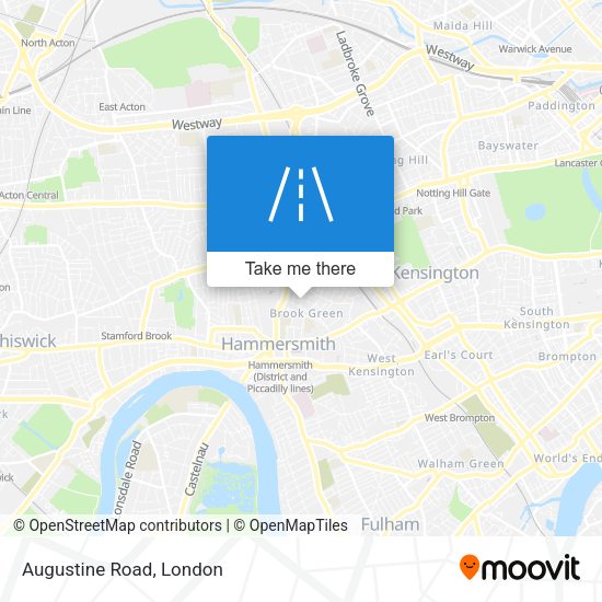 Augustine Road map