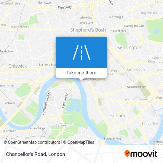 Chancellor's Road map