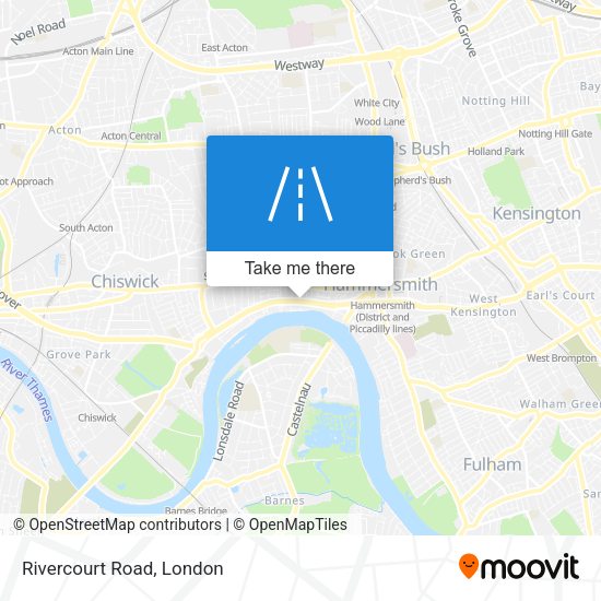 Rivercourt Road map