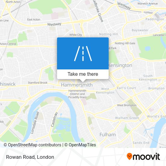 Rowan Road map