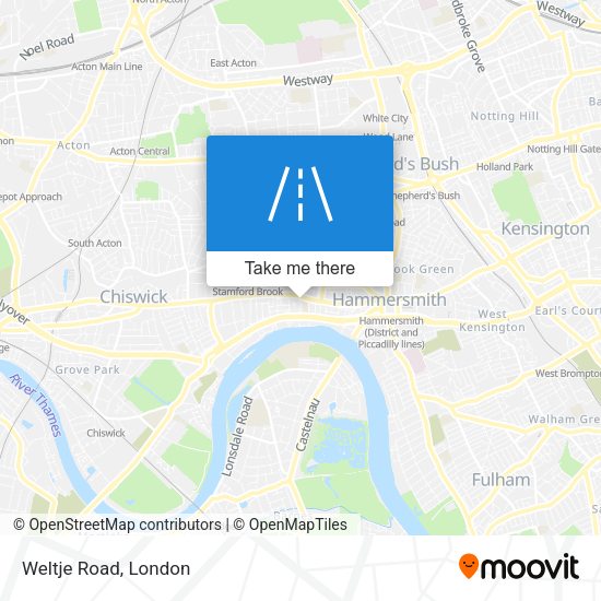 Weltje Road map